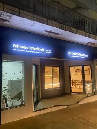 Guimarães Contabilidade — Sinalização comercial