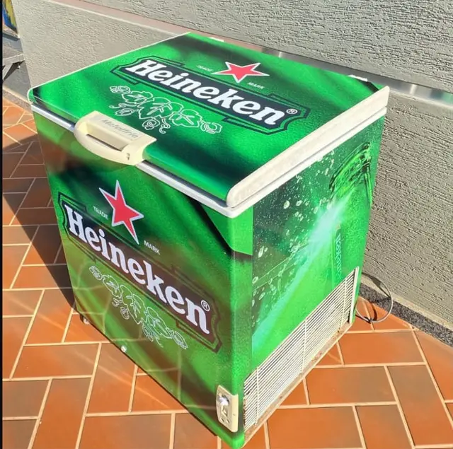 Freezer personalizado — Revestimento adesivo