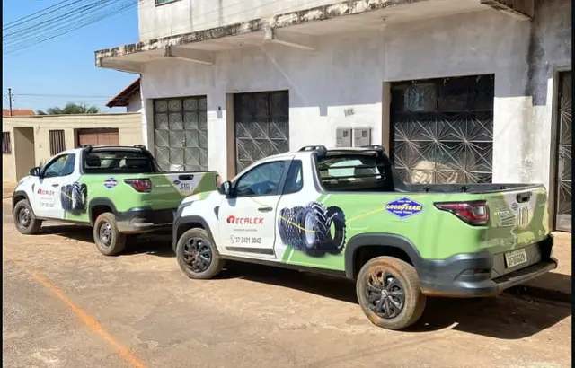 Frota comercial — Identidade padronizada nas caminhonetes